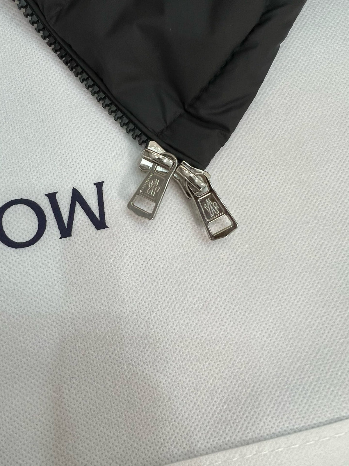 Black and White Puffer Jacket - Women's