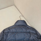 Schwarze Steppjacke – Herren