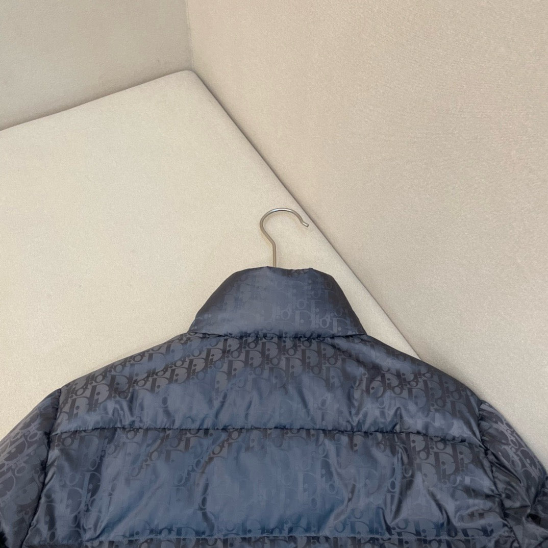 Schwarze Steppjacke – Herren
