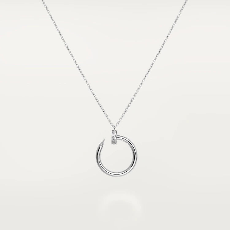Juste Necklace Silver – LUX VERSE Luxury Designer Fashion Outlet