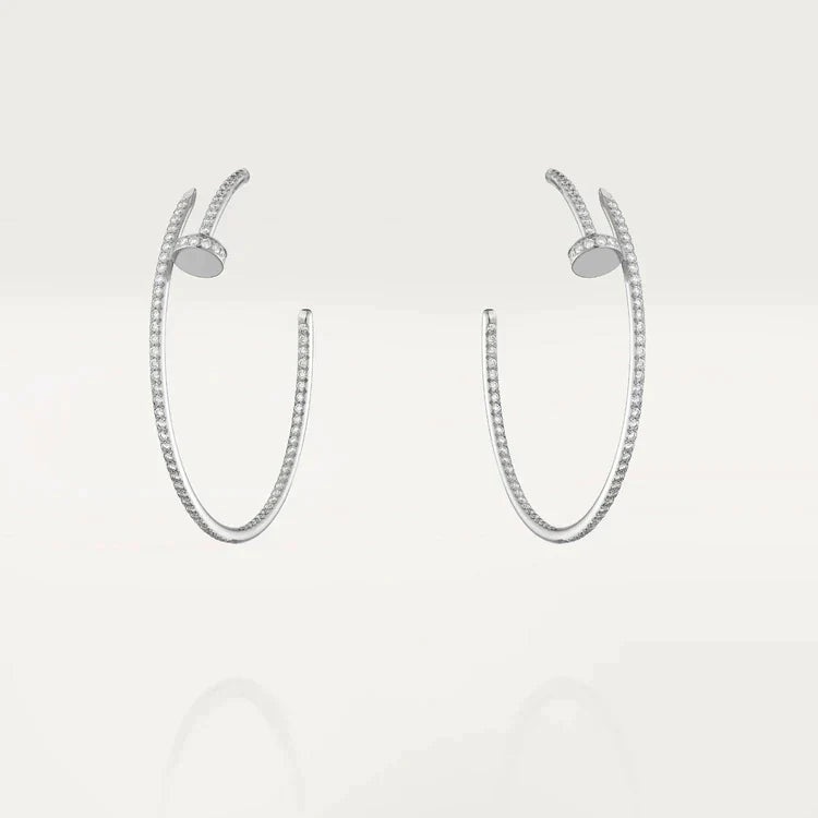 Juste Earrings Diamonds 1.8mm – LUX VERSE Luxury Designer Fashion Outlet