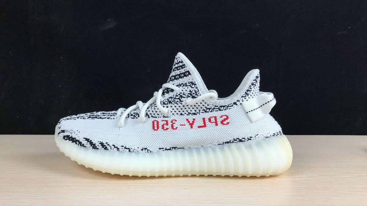 Yeezy Boost 350 V2 Zebra White Sneakers
