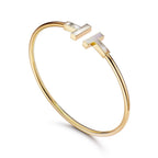 T Bracelet 1.8mm Mop Rose Gold – LUX VERSE Luxury Designer Fashion Outlet