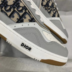 B27 Low-Top-Sneakers aus blauem Oblique