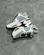 White Mesh Colourblock Chunky - Women's