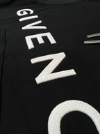 Navy Cotton Logo Pullover - Men's
