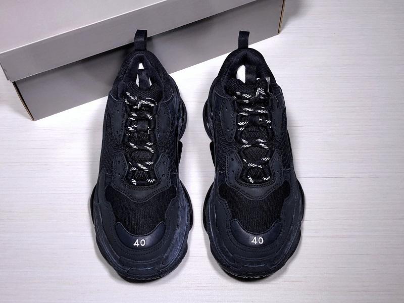 Triple S Dark Grey Sneakers