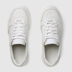 Women's GG embossed sneaker – crafted from GG embossed leather, the monogram motif adds a logo twist – LUX VERSE Luxury Designer Fashion Outlet