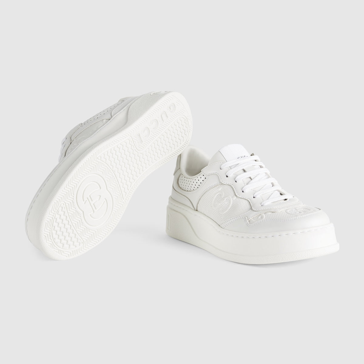 Women's GG embossed sneaker – this sneaker's chunky silhouette gives it a playful, retro feel – LUX VERSE Luxury Designer Fashion Outlet