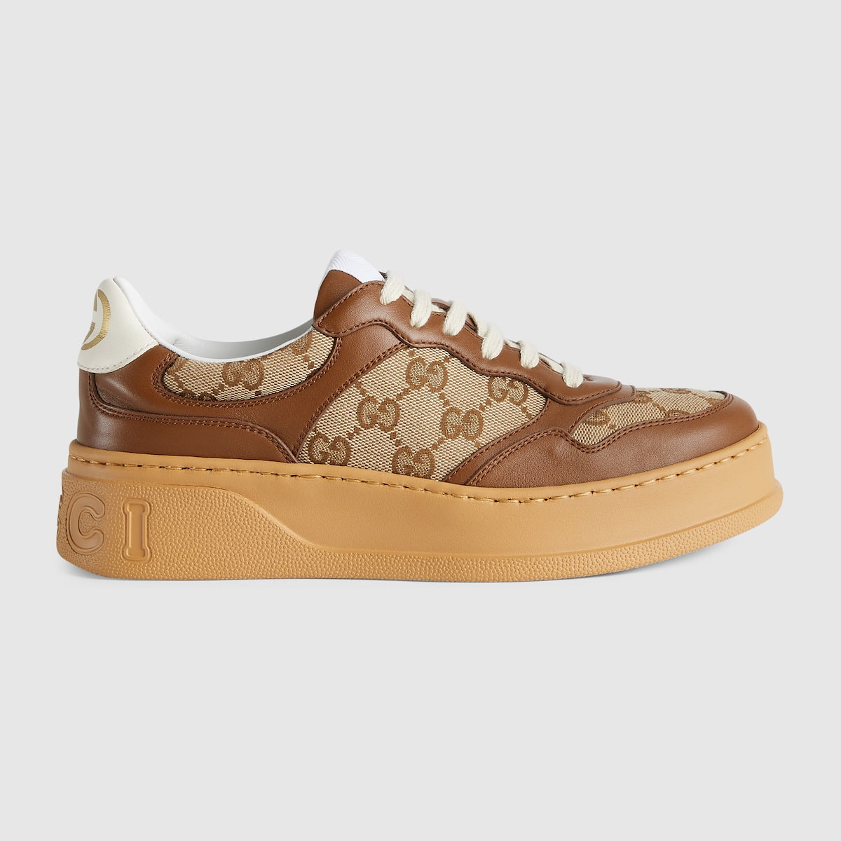 GG sneaker – with a chunky silhouette, this sneaker plays with shapes, colors and materials to – LUX VERSE Luxury Designer Fashion Outlet