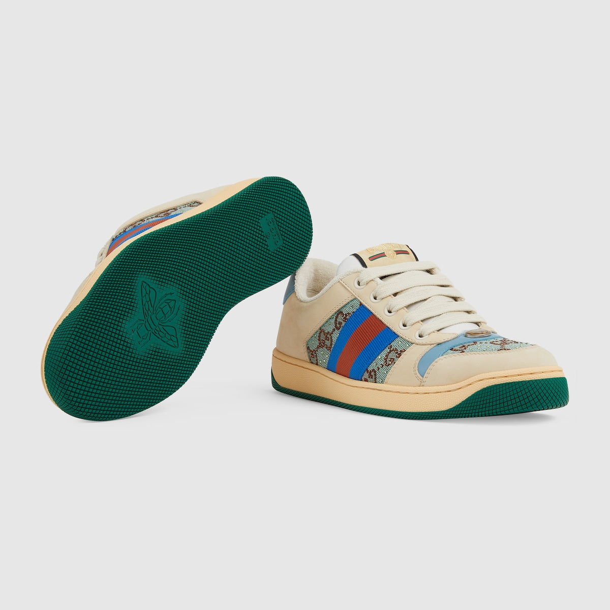 Women's Screener sneaker with crystals – influenced by classic trainers from the'70s, the Screener sneakers—named for – LUX VERSE Luxury Designer Fashion Outlet