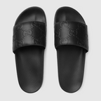 Men's Gg Slide Sandal – demetra contains at least 70% of vegetable raw materials from renewable sources – LUX VERSE Luxury Designer Fashion Outlet