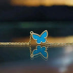 Butterfly Turquoise Butterfly Bracelet – LUX VERSE Luxury Designer Fashion Outlet