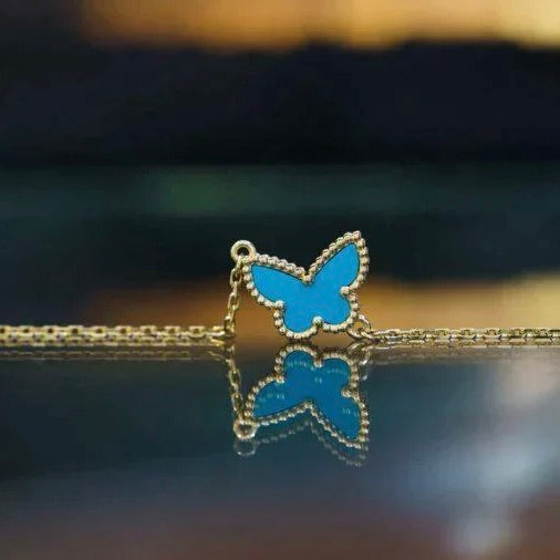 Butterfly Turquoise Butterfly Bracelet – LUX VERSE Luxury Designer Fashion Outlet