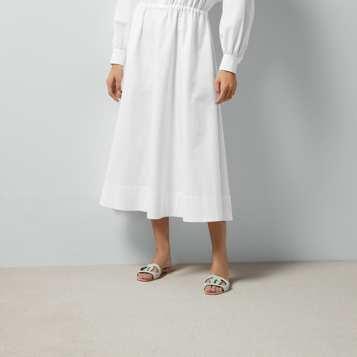 Women's suede sandal with interlocking G – historic symbols continue to be reimagined and reinterpreted in new ways for – LUX VERSE Luxury Designer Fashion Outlet