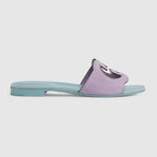 Sandal with interlocking G – inspired by the summer spirit and beach clubs on the Italian coast, this item is – LUX VERSE Luxury Designer Fashion Outlet