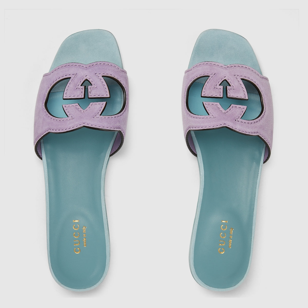 Sandal with interlocking G – influenced by an archival design from the 1970s, the Interlocking G appears as – LUX VERSE Luxury Designer Fashion Outlet