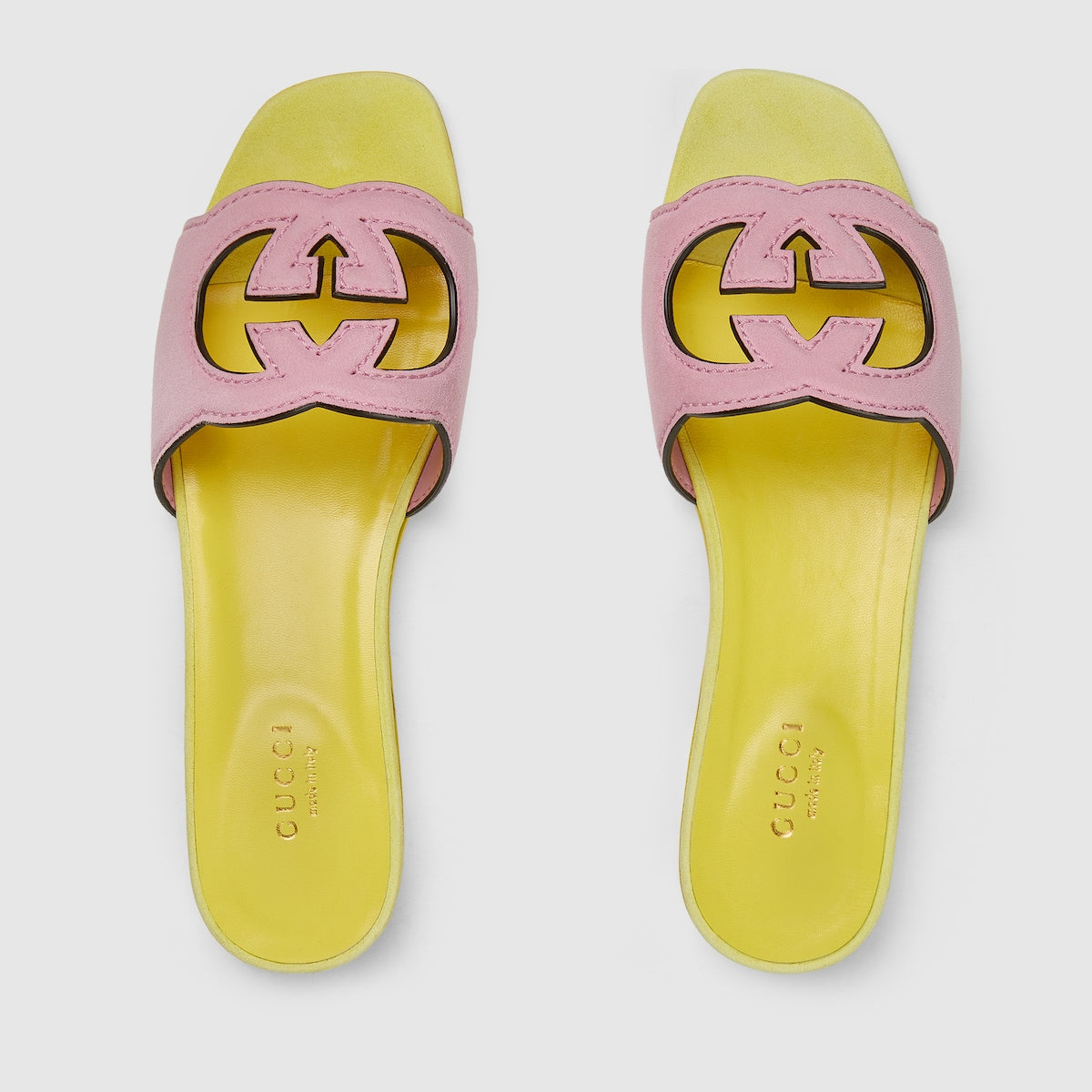 Women's sandal with interlocking G – influenced by an archival design from the 1970s, the Interlocking G appears as – LUX VERSE Luxury Designer Fashion Outlet