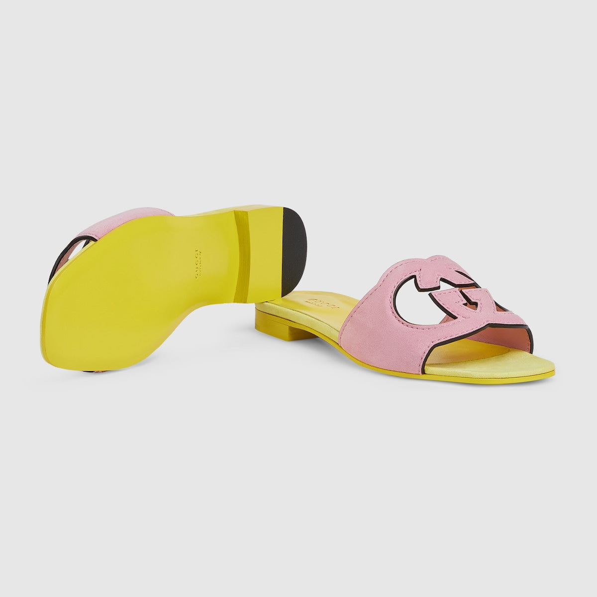 Women's sandal with interlocking G – inspired by the summer spirit and beach clubs on the Italian coast, this item is – LUX VERSE Luxury Designer Fashion Outlet