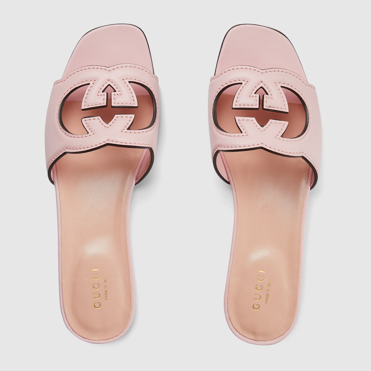 Women's G cut-out sandal – historic symbols continue to be reimagined and reinterpreted in new ways for – LUX VERSE Luxury Designer Fashion Outlet