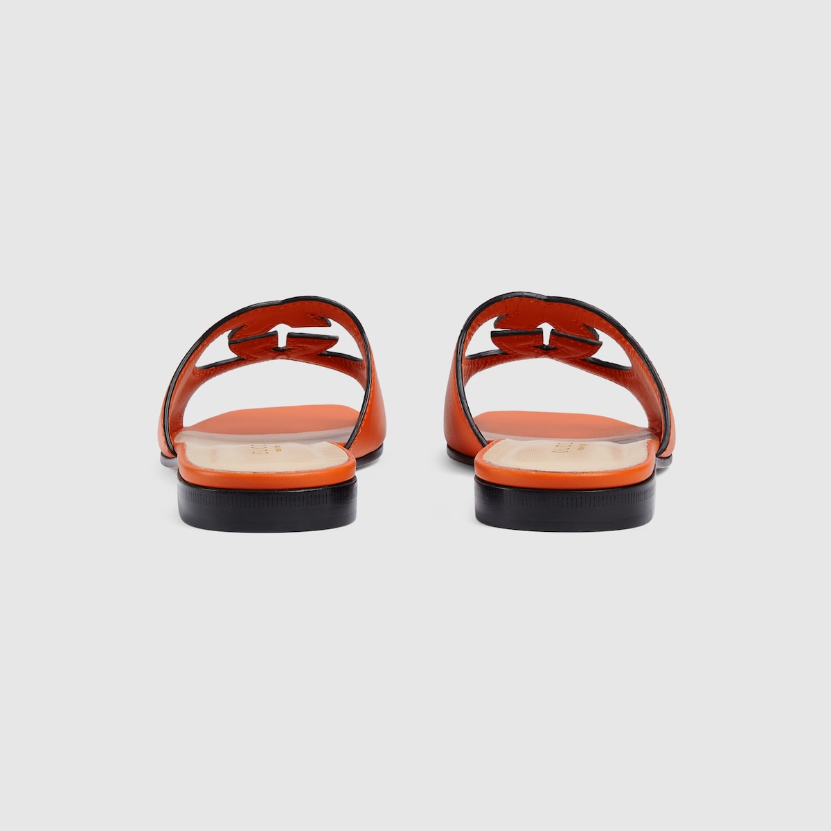 Women's slide suede sandal with Interlocking G – influenced by an archival design from the'70s-a hallmark era of the House, – LUX VERSE Luxury Designer Fashion Outlet
