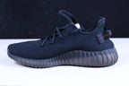 Yeezy 350 V2 Boost Bred schwarz-rote Sneakers