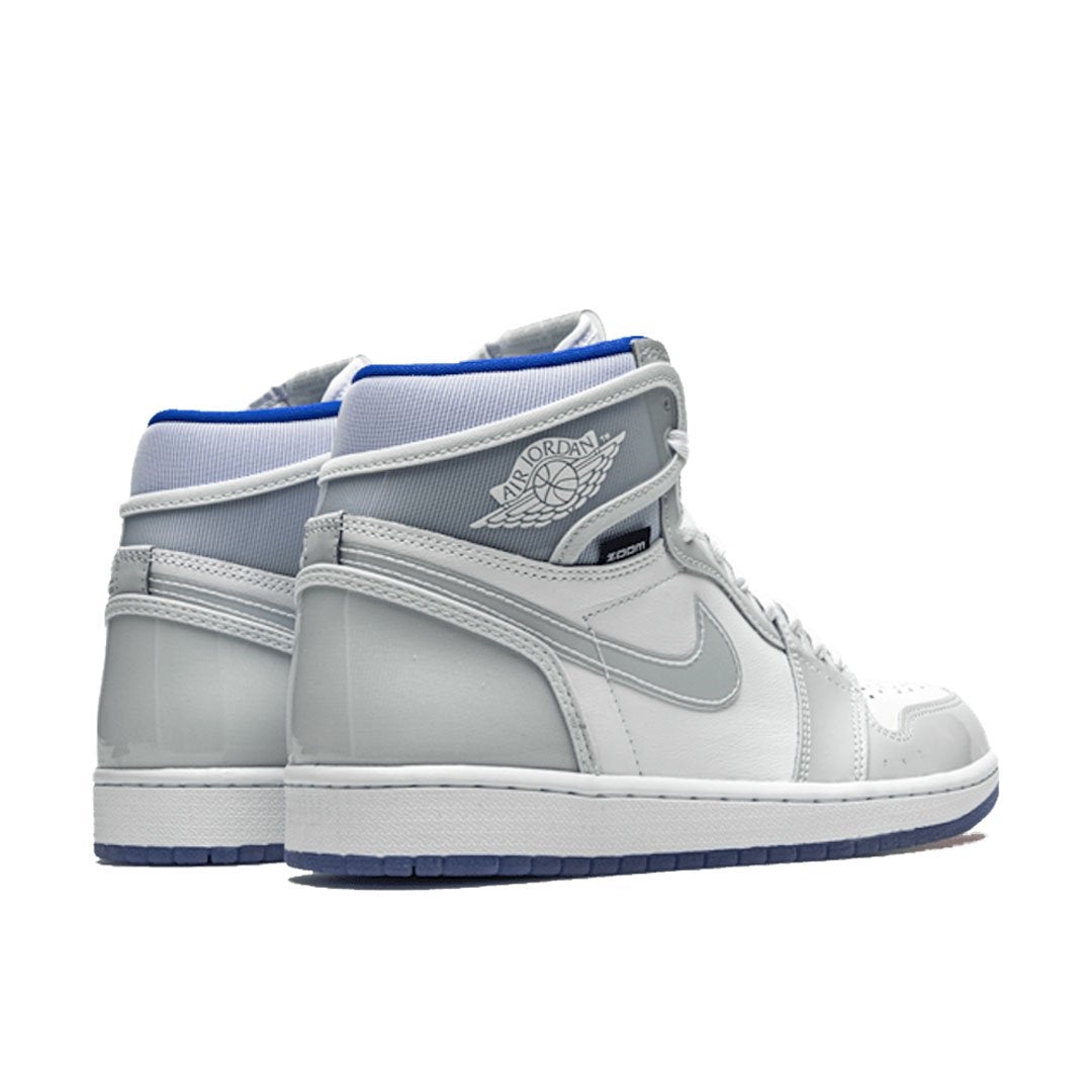Racer Blue – the latter takes the form of clear overlays on the sneaker’s heel panel and collar – LUX VERSE Luxury Designer Fashion Outlet