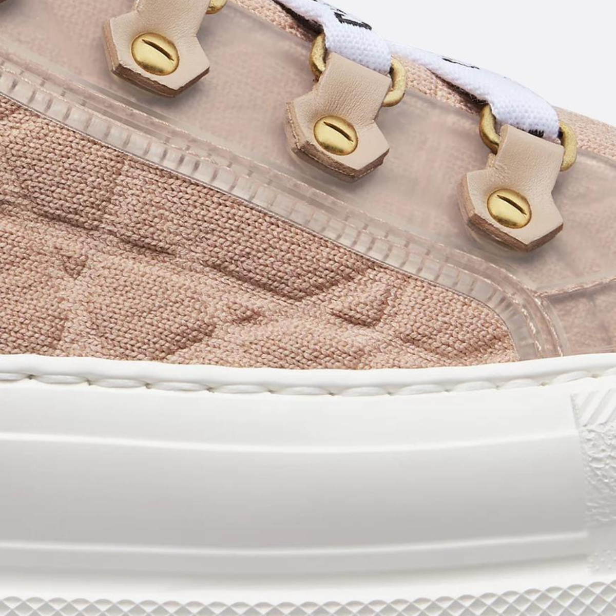 Platform Sneaker Technical Mesh – the style features a comfortable thick sole and Christian laces – LUX VERSE Luxury Designer Fashion Outlet