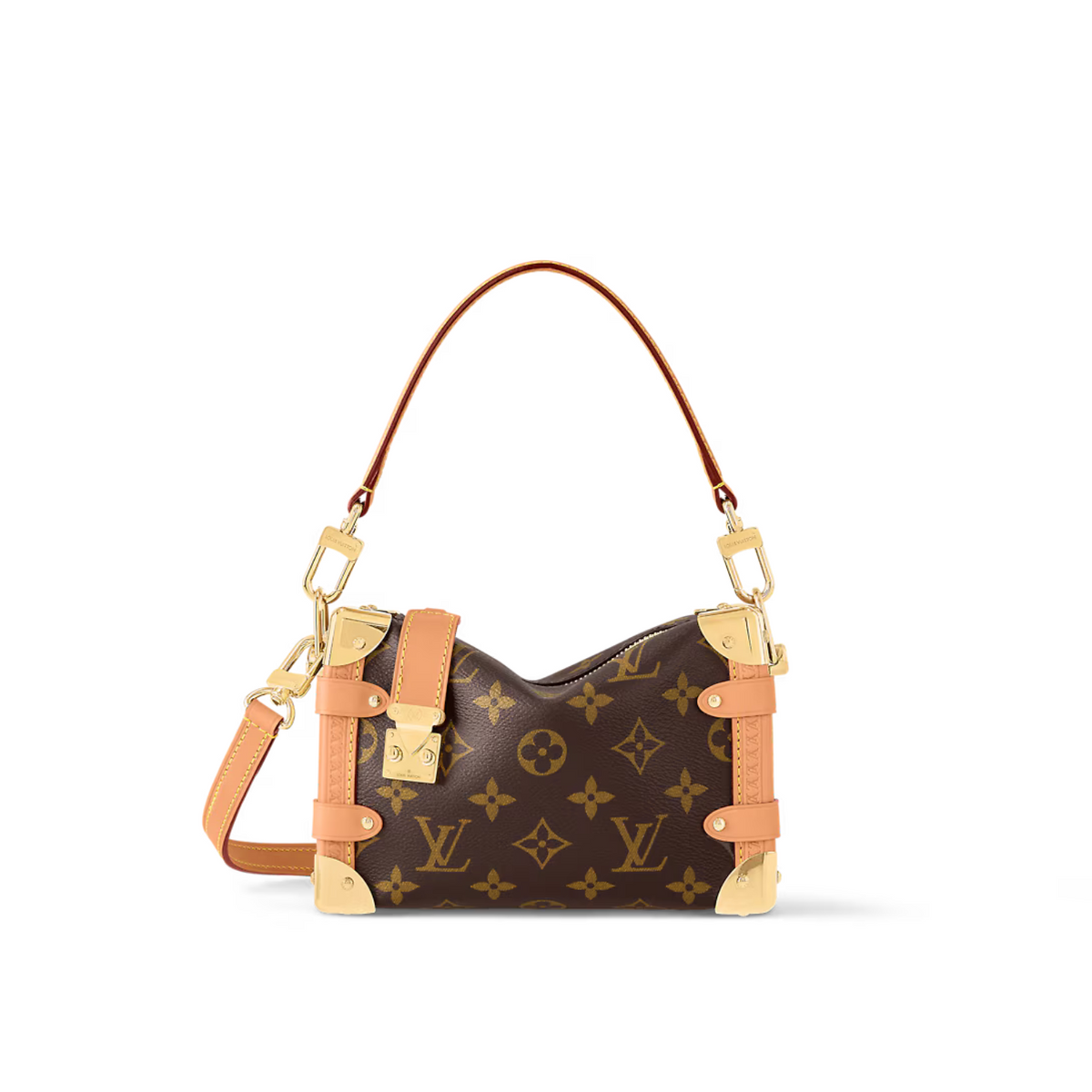 Side Trunk PM – it can be carried by hand or on the shoulder thanks to the removable and adjustable – LUX VERSE Luxury Designer Fashion Outlet