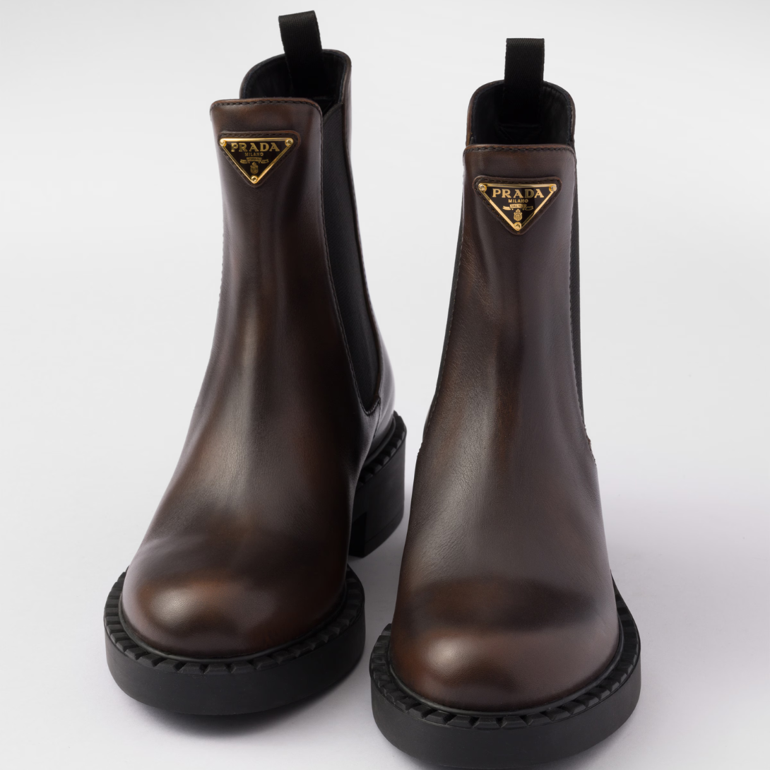 Leather Chelsea boots Dark Brown – these contemporary and versatile Chelsea boots have a timeless design with – LUX VERSE Luxury Designer Fashion Outlet