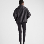 Printed Re-Nylon jacket – symbole pattern Lined Hooded Long sleeves Cuff with hook-and-loop strap Zipper – LUX VERSE Luxury Designer Fashion Outlet