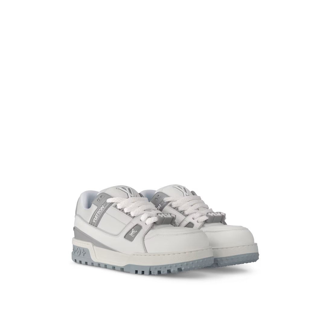 Trainer Maxi Classic Sneaker – this edition of the Trainer Maxi sneaker is made of synthetic nubuck – LUX VERSE Luxury Designer Fashion Outlet