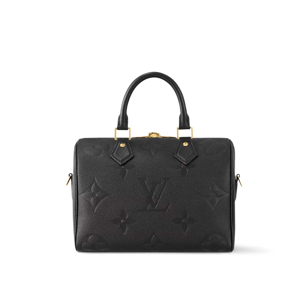 Speedy Bandoulière 25 Black – fitted with twin Toron handles and a detachable, adjustable leather strap, this – LUX VERSE Luxury Designer Fashion Outlet