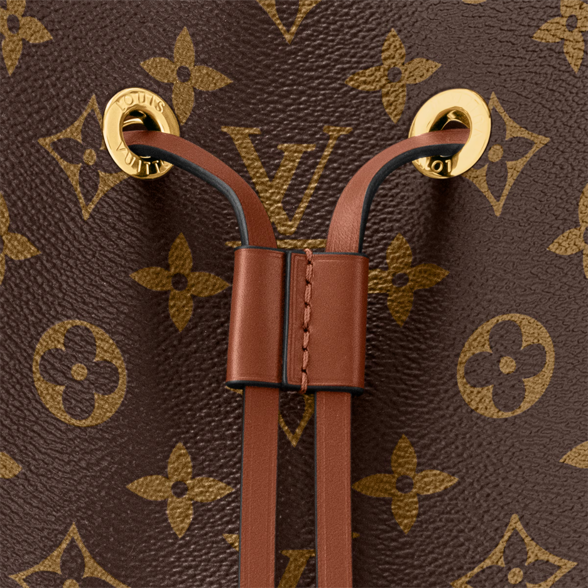 NéoNoé MM Caramel Brown – 26 x 26 x 17.5 cm(Depth x Height x Width) Caramel Brown Monogram coated canvas – LUX VERSE Luxury Designer Fashion Outlet