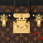 Petite Malle Monogram Canvas – impeccably crafted, with smooth calfskin trim, this covetable “little trunk” travels – LUX VERSE Luxury Designer Fashion Outlet