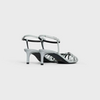 TRIOMPHE LEATHER SANDAL in LAMBSKIN – lEATHER STRAPSTOE WITH CAGE EFFECTENGRAVED ADJUSTABLE BUCKLELEATHER INSOLELEATHER – LUX VERSE Luxury Designer Fashion Outlet