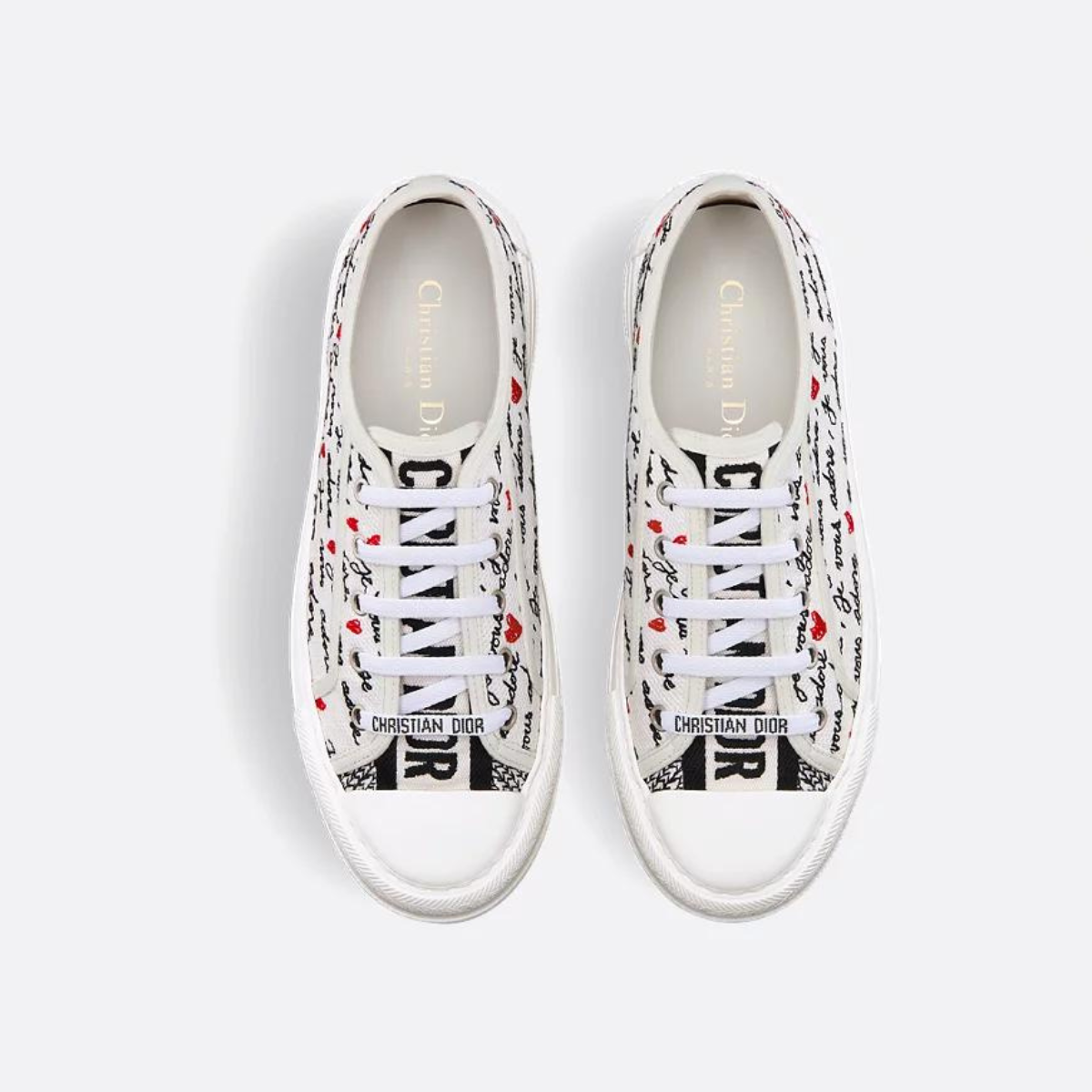 Walk'n'Platform Sneaker Adore Motif – the sneaker can be coordinated with other creations – LUX VERSE Luxury Designer Fashion Outlet