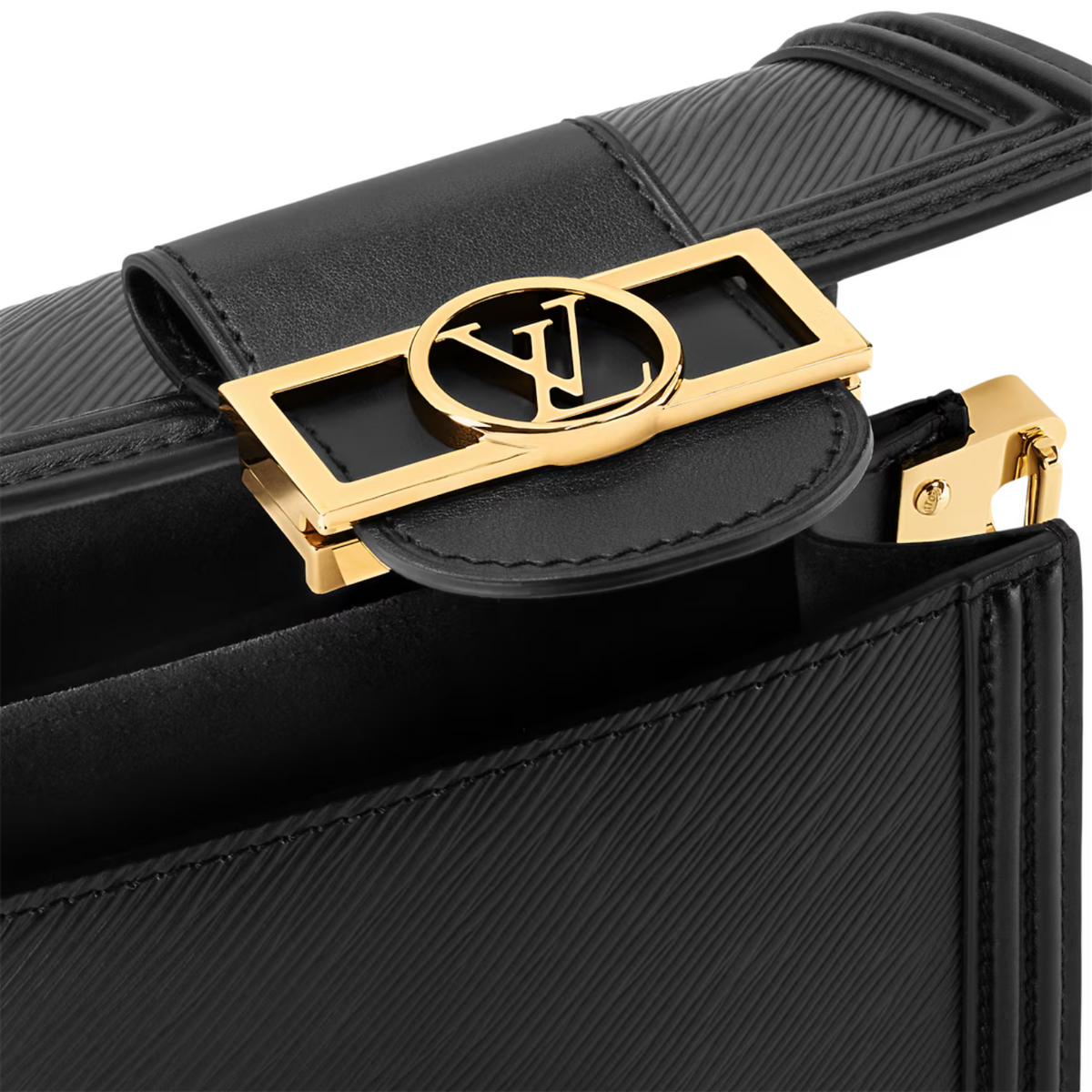 Mini Dauphine – its striking design is enhanced with clever details like a magnetic lock – LUX VERSE Luxury Designer Fashion Outlet