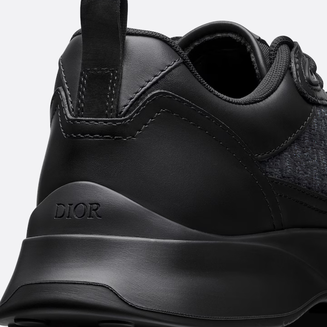 B25 Runner Sneaker – crafted in smooth calfskin, the design is enhanced by iconic tonal Oblique jacquard – LUX VERSE Luxury Designer Fashion Outlet