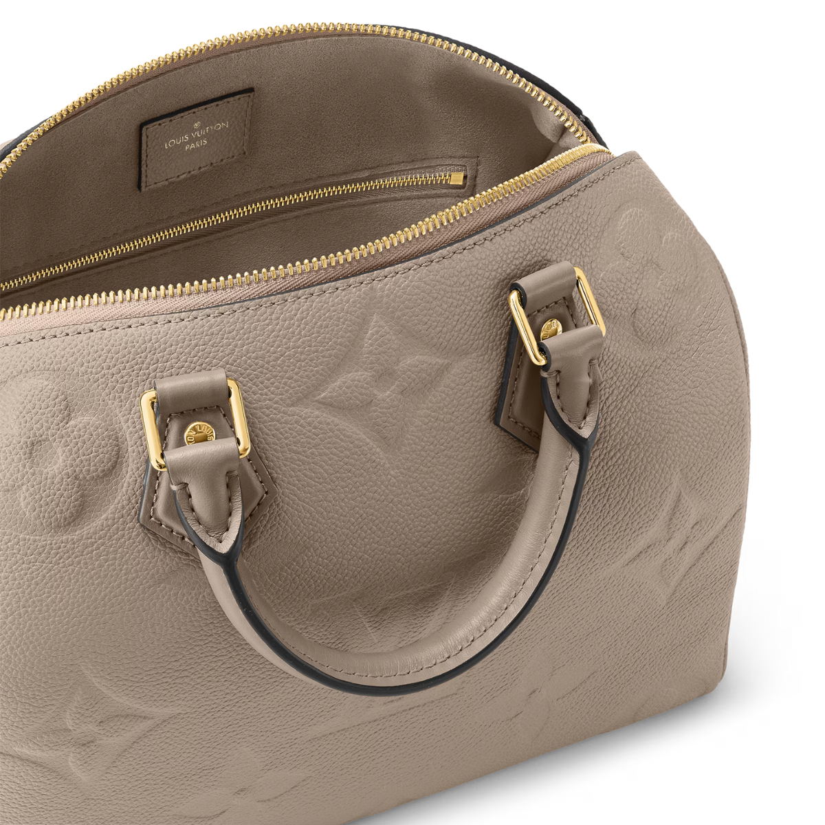 Speedy Bandoulière 25 Tourterelle – the generous capacity and body-friendly construction make it eminently practical – LUX VERSE Luxury Designer Fashion Outlet