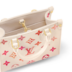 OnTheGo BB beige – a hint of glossiness is screen-printed onto the surface, like glistening drops – LUX VERSE Luxury Designer Fashion Outlet
