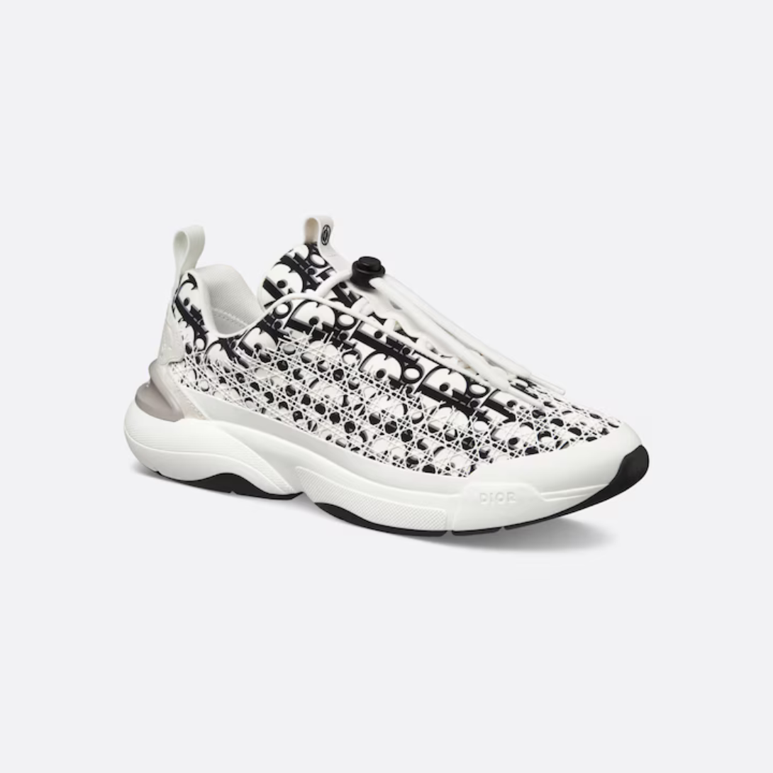 B24 Sneaker – a'CD'signature adorns the tongue, while embellishes a rear insert – LUX VERSE Luxury Designer Fashion Outlet