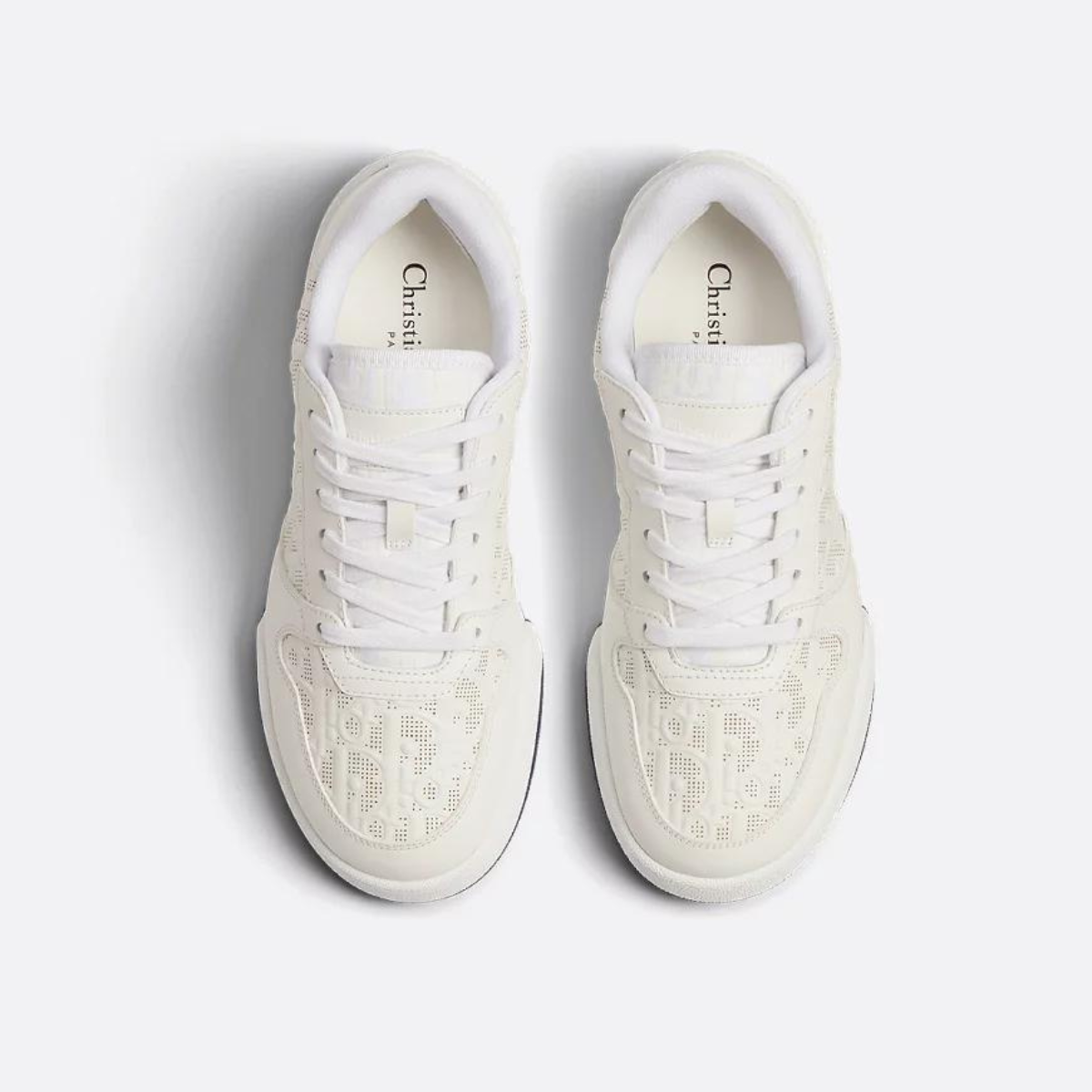 One Sneaker – a star embellishes the insole, while the tongue features the'Christian PARIS'– LUX VERSE Luxury Designer Fashion Outlet