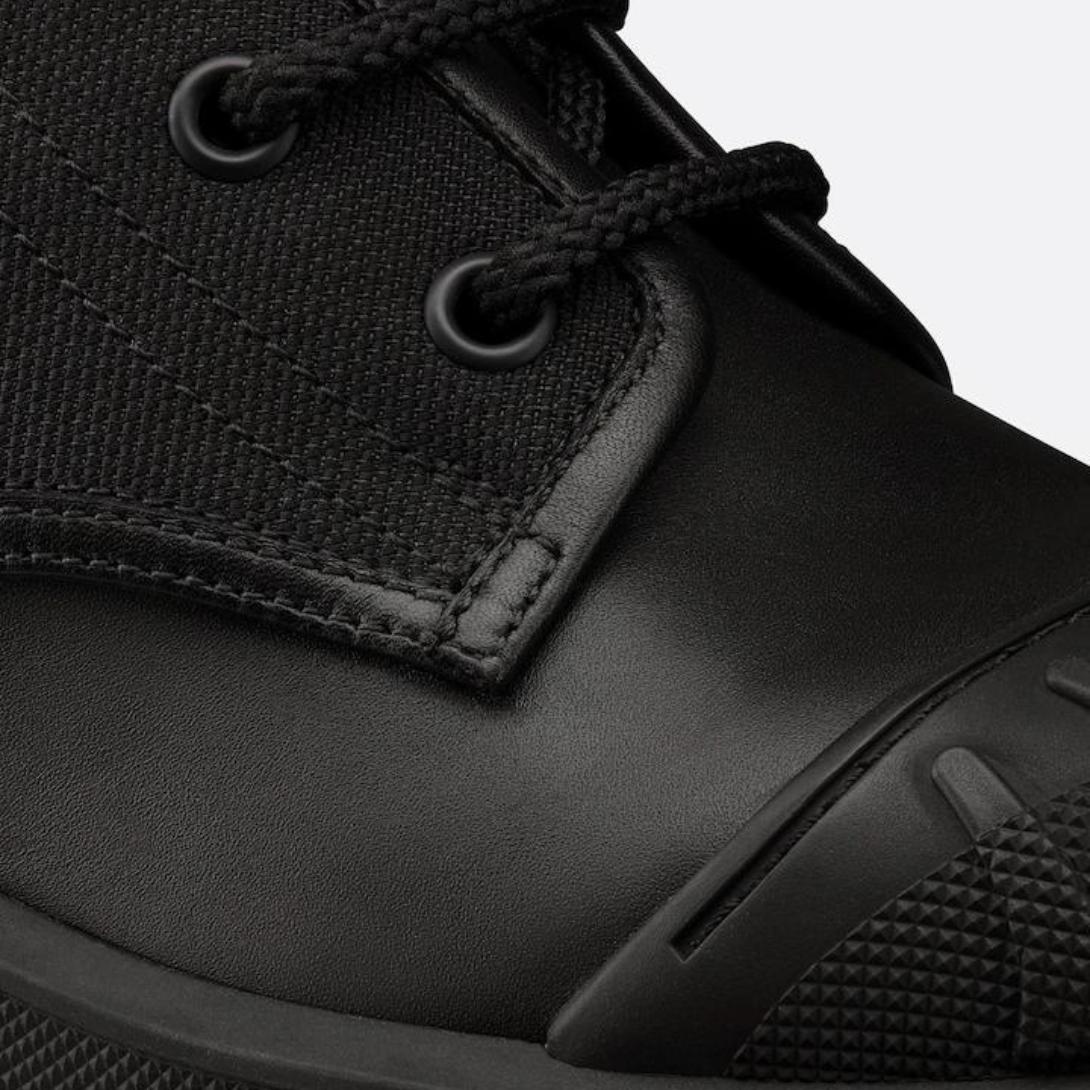 D-Major Ankle Christian Boot – the heel, round toe and thick notched rubber sole complete the design – LUX VERSE Luxury Designer Fashion Outlet