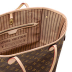 Neverfull MM – slim, comfortable handles slip easily over the shoulder or arm – LUX VERSE Luxury Designer Fashion Outlet