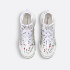 D-Connect Sneaker – the combination of materials is accented by the signature, offering the sneaker – LUX VERSE Luxury Designer Fashion Outlet
