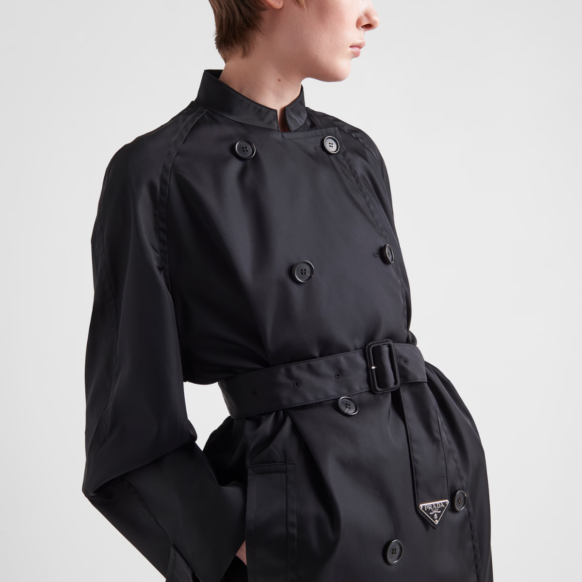 Re-Nylon raincoat – stay dry in style with this functional and eco-friendly raincoat – LUX VERSE Luxury Designer Fashion Outlet