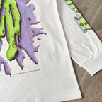 Schwarz-weißes T-Shirt – Herren