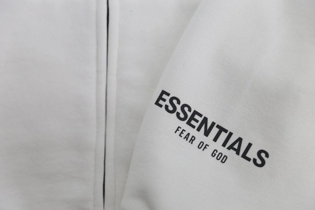 Grey Cotton Logo Zip-Through - Men's
