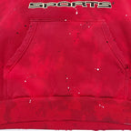 Dark Red Hoodie - Men's